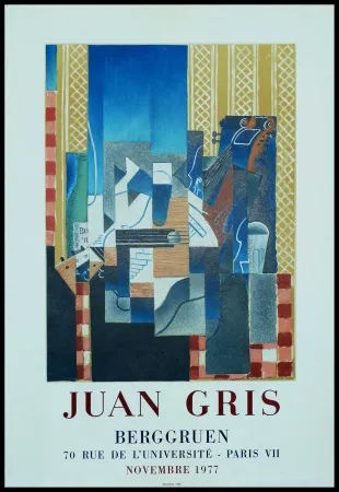 Lithografie Gris  - JUAN GRIS - BERGGRUEN