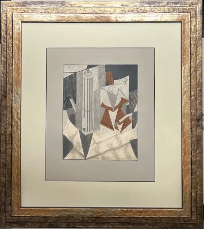 Lithografie Gris  - LE MOULIN À CAFÉ II. Lithographie en couleur (1925-1955)