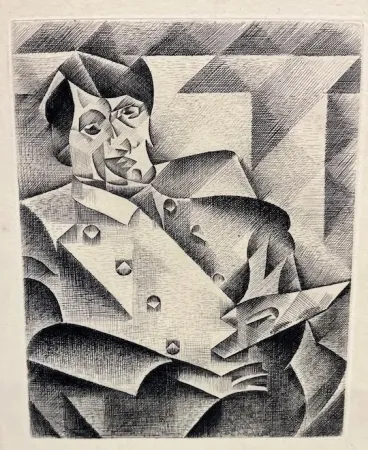 Ets Gris  - Portrait of Picasso