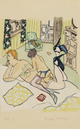 Lithografie Grooms - The Tattoo Artist