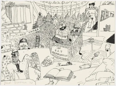 Zeefdruk Grooms - Untitled from The New York Collection for Stockholm