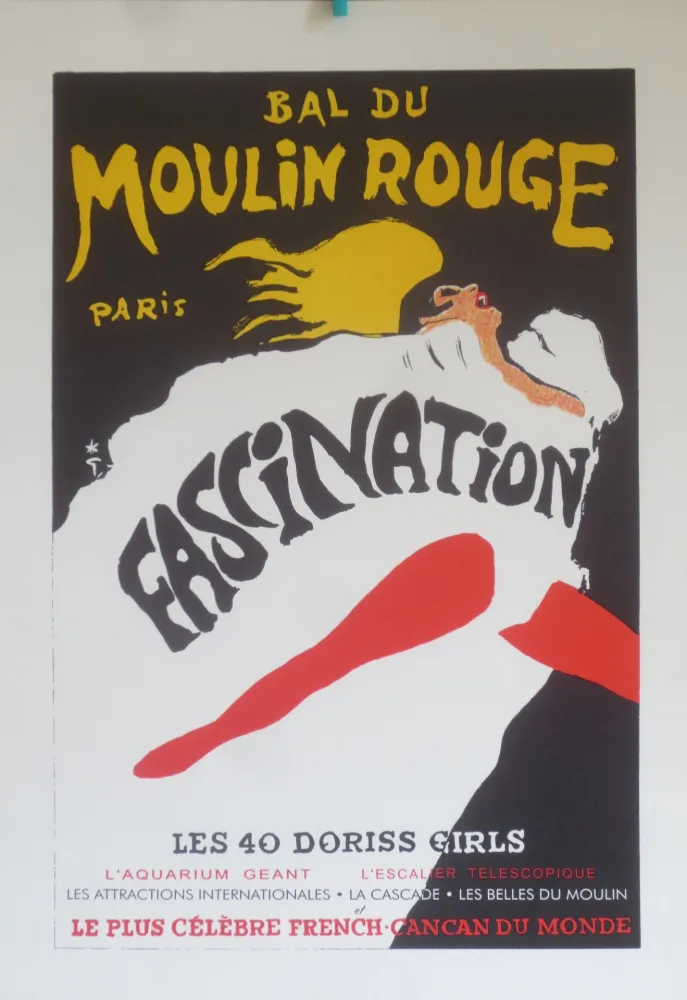 Lithografie Gruau - Fascination