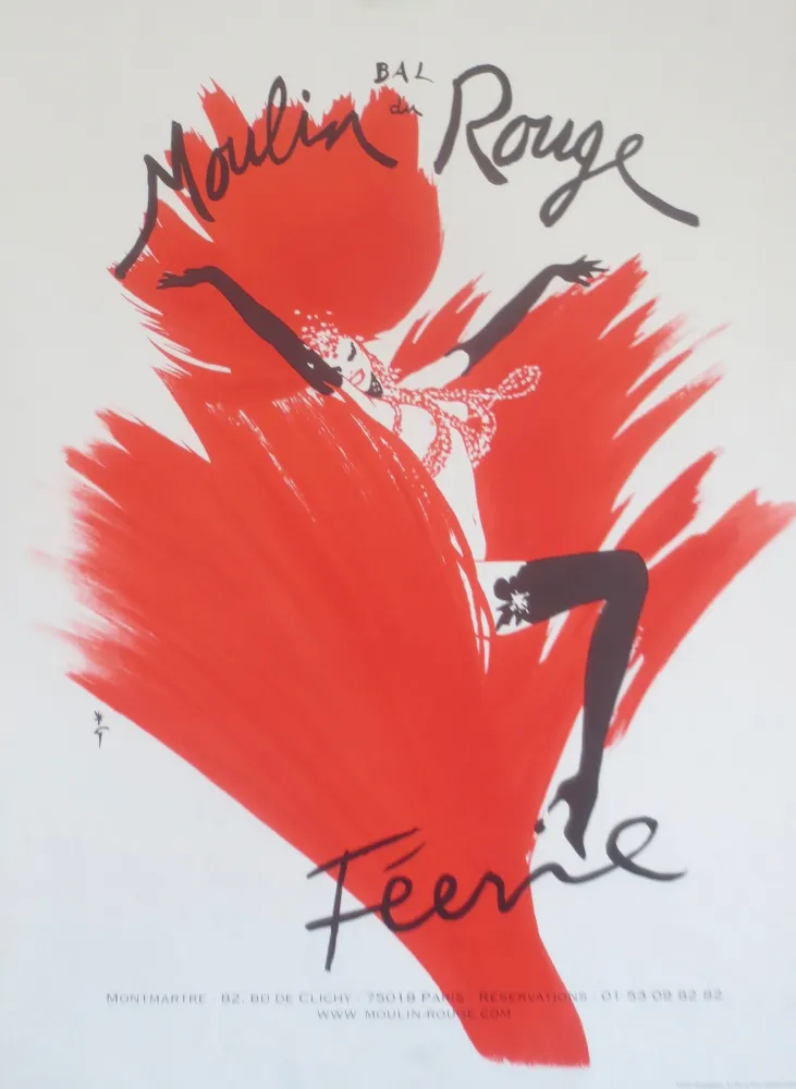 Lithografie Gruau - Féerie