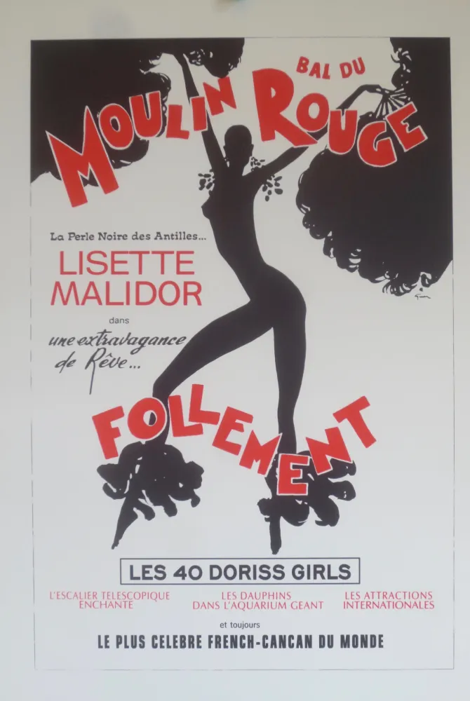 Lithografie Gruau - Follement