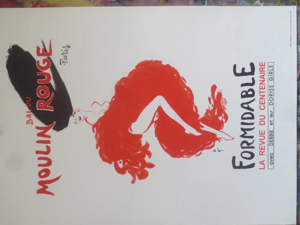 Lithografie Gruau - Formidable