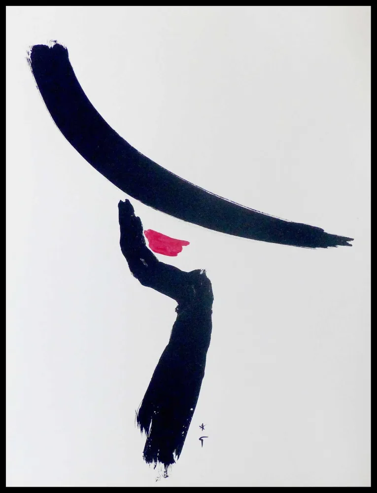 Lithografie Gruau - Madame