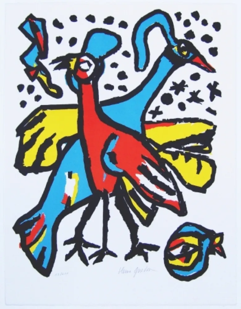 Lithografie Guédon - Soleil 4