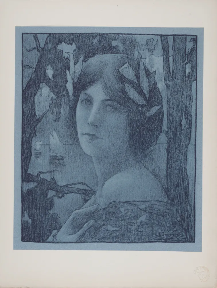 Lithografie Guinier - Nuit Douce, 1899