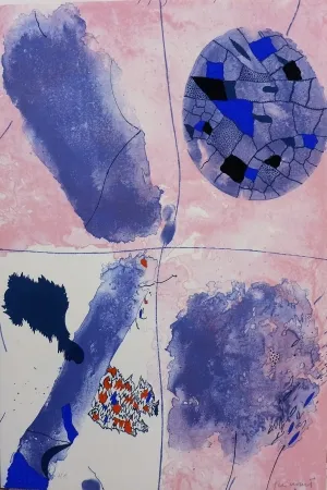 Lithografie Guinovart - Blaus