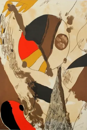 Lithografie Guinovart - Com a cap