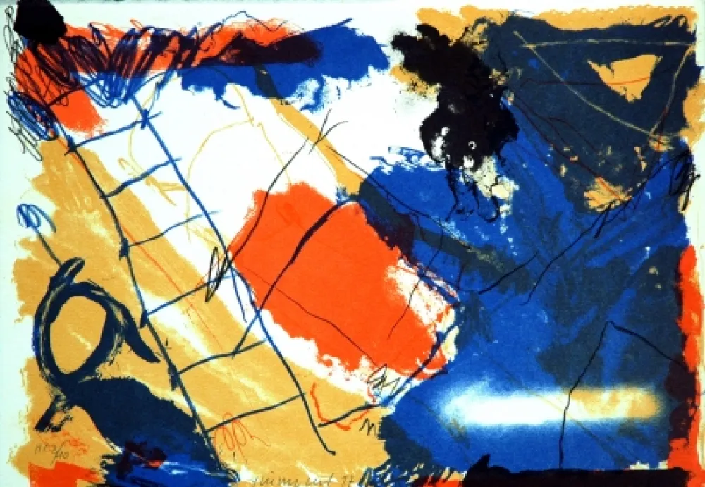 Lithografie Guinovart - Escala