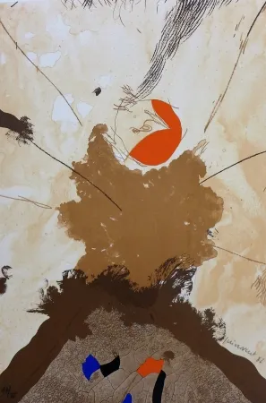 Lithografie Guinovart - Esclat ocell