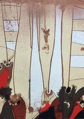 Lithografie Guinovart - FANG 1