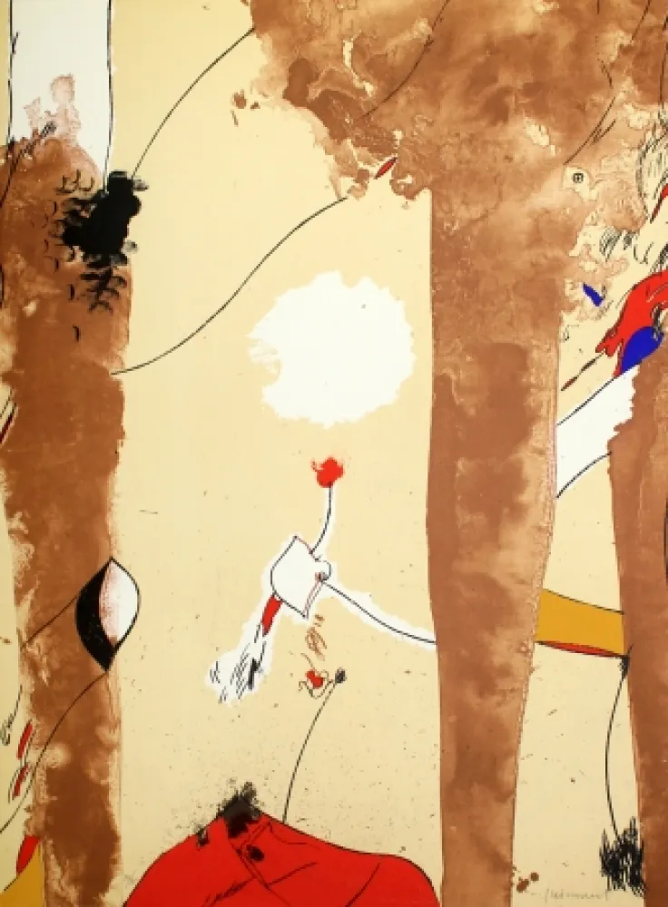 Lithografie Guinovart - Fang 1