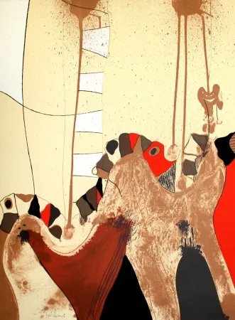 Lithografie Guinovart - Fang 3