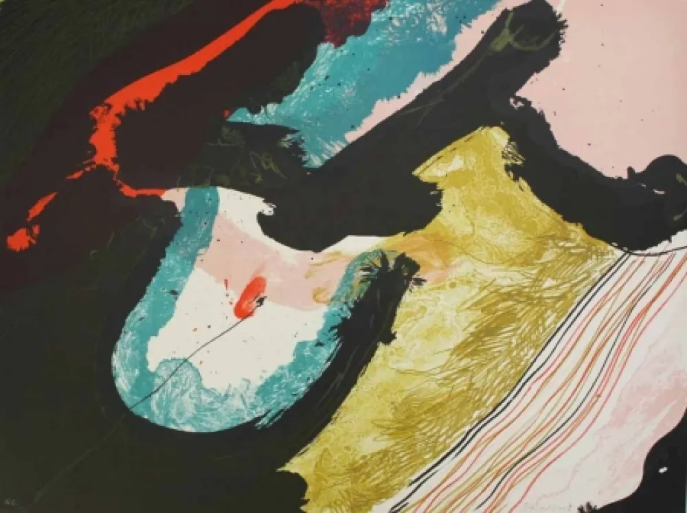 Lithografie Guinovart - Homenatge a Joan Prats II