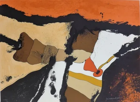 Lithografie Guinovart - Pedres articulades