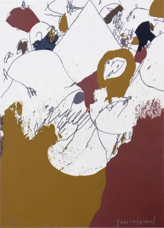 Zeefdruk Guinovart - S / T