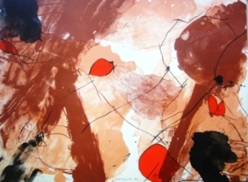 Lithografie Guinovart - Sans titre 12