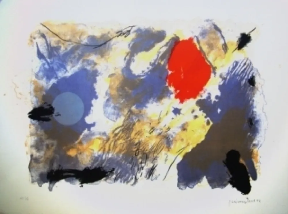 Lithografie Guinovart - Sans titre 13