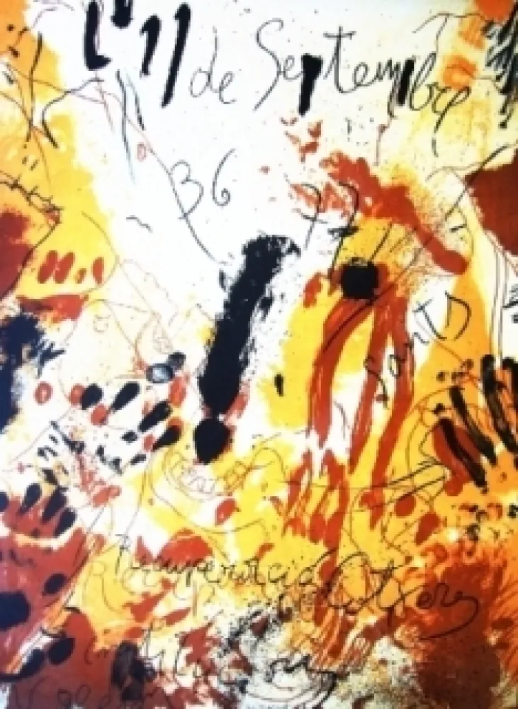 Lithografie Guinovart - Sans titre 16