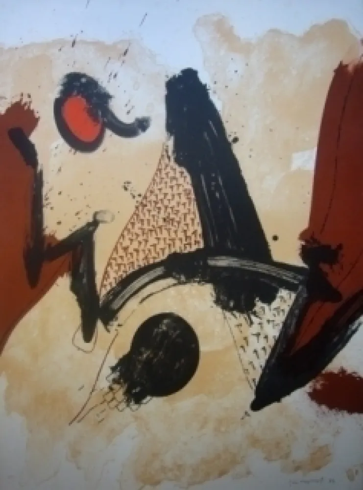 Lithografie Guinovart - Sans titre 20