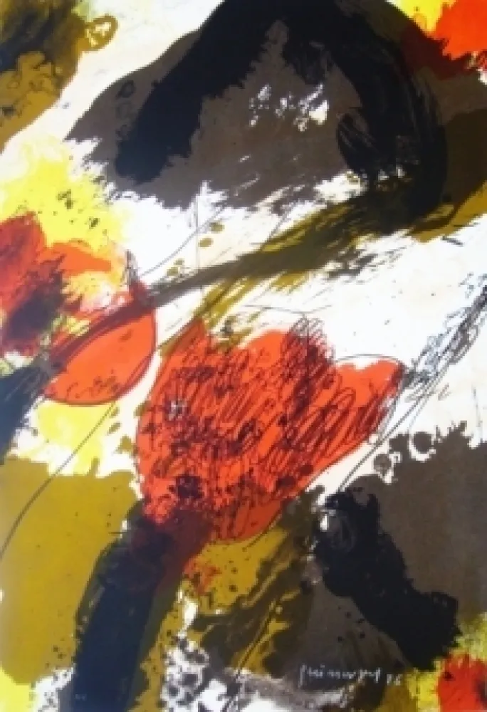 Lithografie Guinovart - Sans titre 22