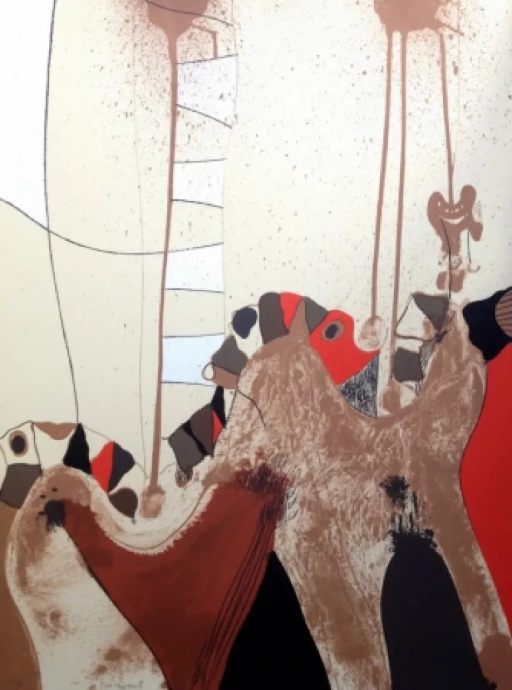 Lithografie Guinovart - S/T