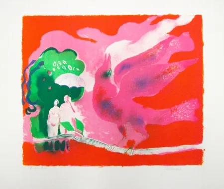 Lithografie Guiramand - Untitled