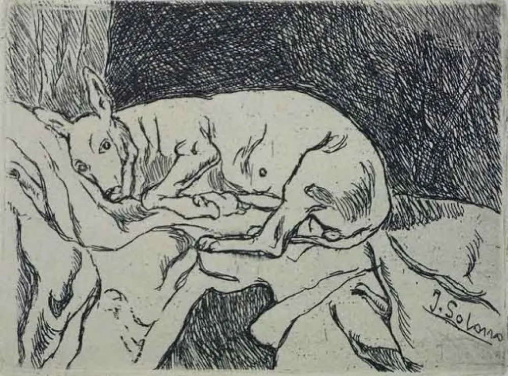 Ets Gutiérrez Solana  - La Perra del Pintor