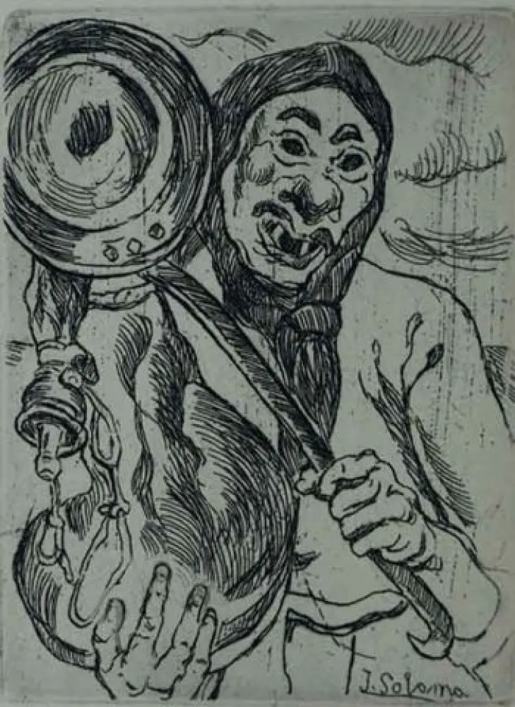 Ets Gutiérrez Solana  - Mascarón