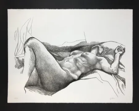 Lithografie Guttuso - Senza titolo