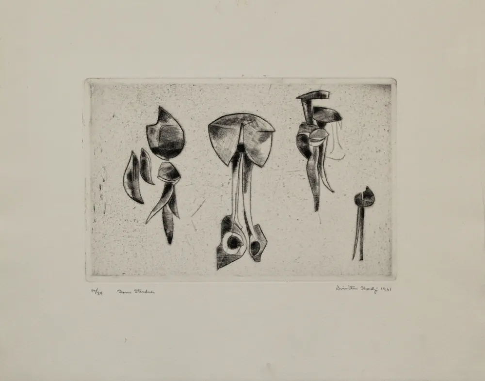 Gravure Hadzi - Form Studies