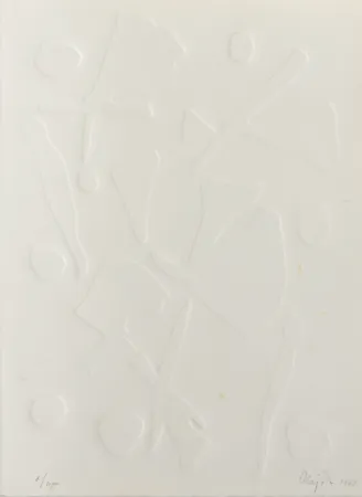 Lithografie Hajdu - Chanson..., 1968