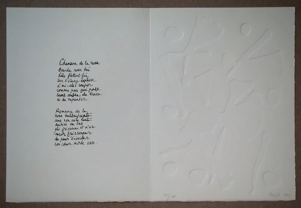 Reliëf Hajdu - Hommage à Jean Cassou, 1968