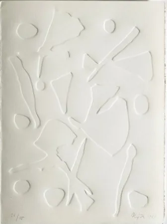 Reliëf Hajdu - Jean Cassou: vingt-deux poèms