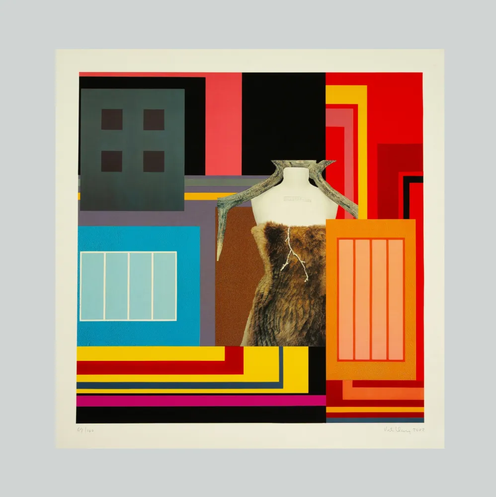 Lithografie Halley - Contamination I