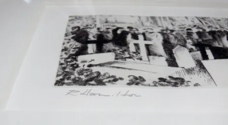 Ets Hamilton - With unfeigned regret (Illustration for James Joyce’s ‘Ulysses’, 1989)