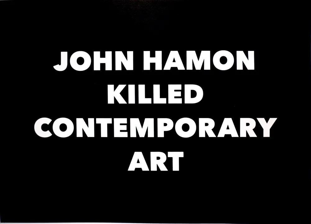 Lithografie Hamon - JOHN HAMON KILLED CONTEMPORARY ART