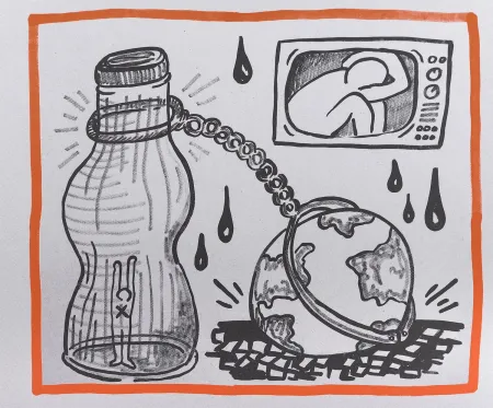 Lithografie Haring - Against all Odds, 1990