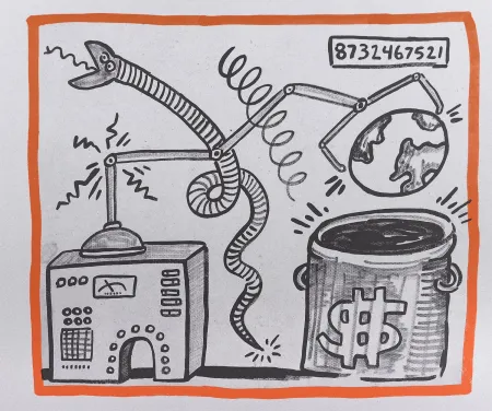 Lithografie Haring - Against all Odds, 1990