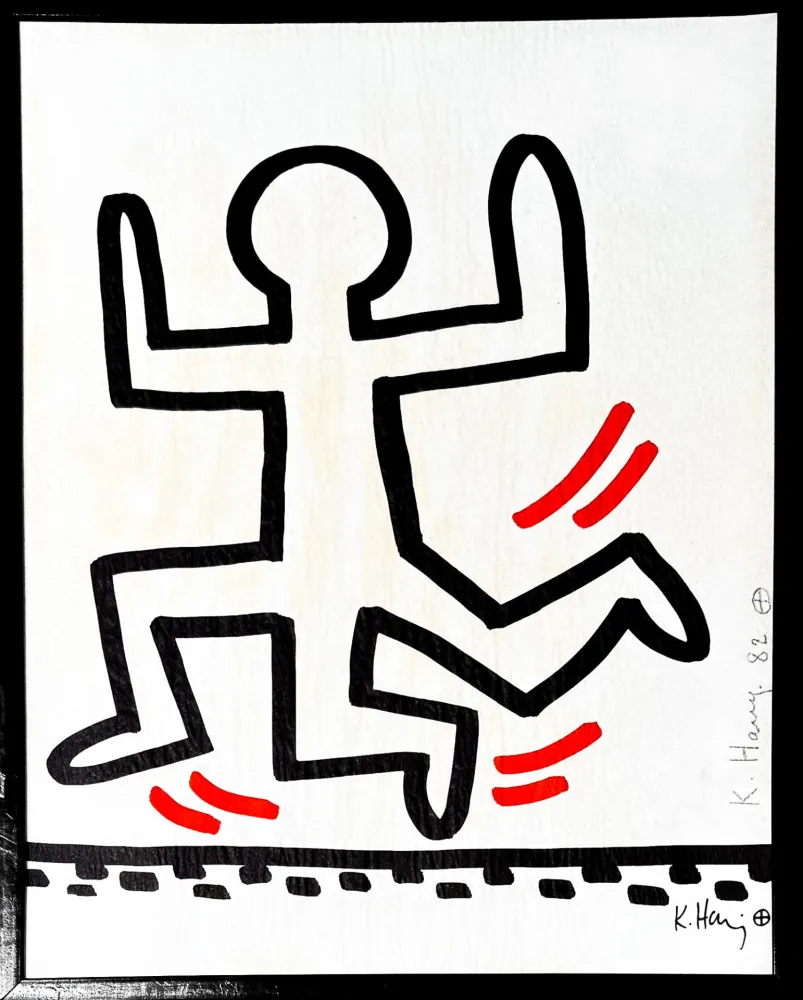 Lithografie Haring - Bayer Suite 6