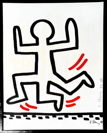 Lithografie Haring - Bayer Suite 6