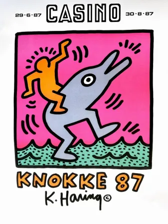 Zeefdruk Haring - Knokke