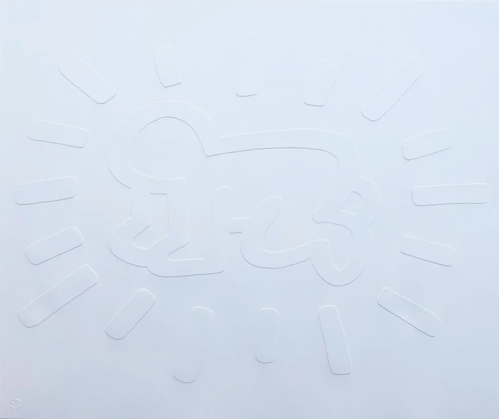 Geen Techniek Haring - White Icons (A) - Radiant Baby