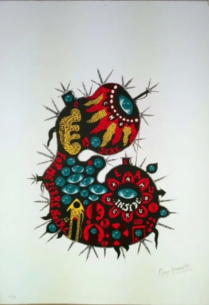 Lithografie Harloff - Forme libre