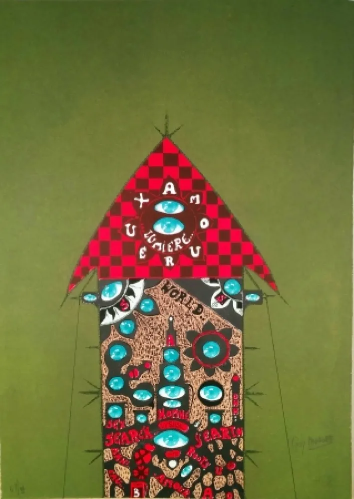 Lithografie Harloff - La voie royal