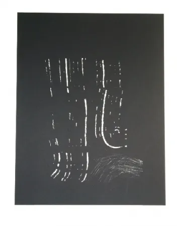 Lithografie Hartung - AL 4