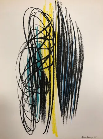 Lithografie Hartung - Composition,