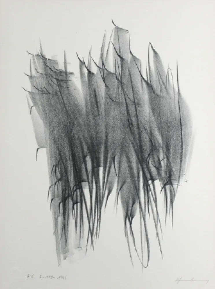 Lithografie Hartung - Composition 